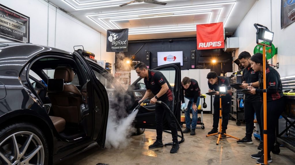 interior auto detailing training grand rapids michigan lava gr detailing school